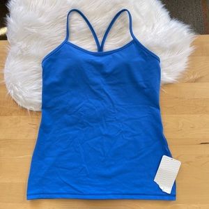 Lululemon Power Y Tank Pipe Dream Blue New NWT Size 12